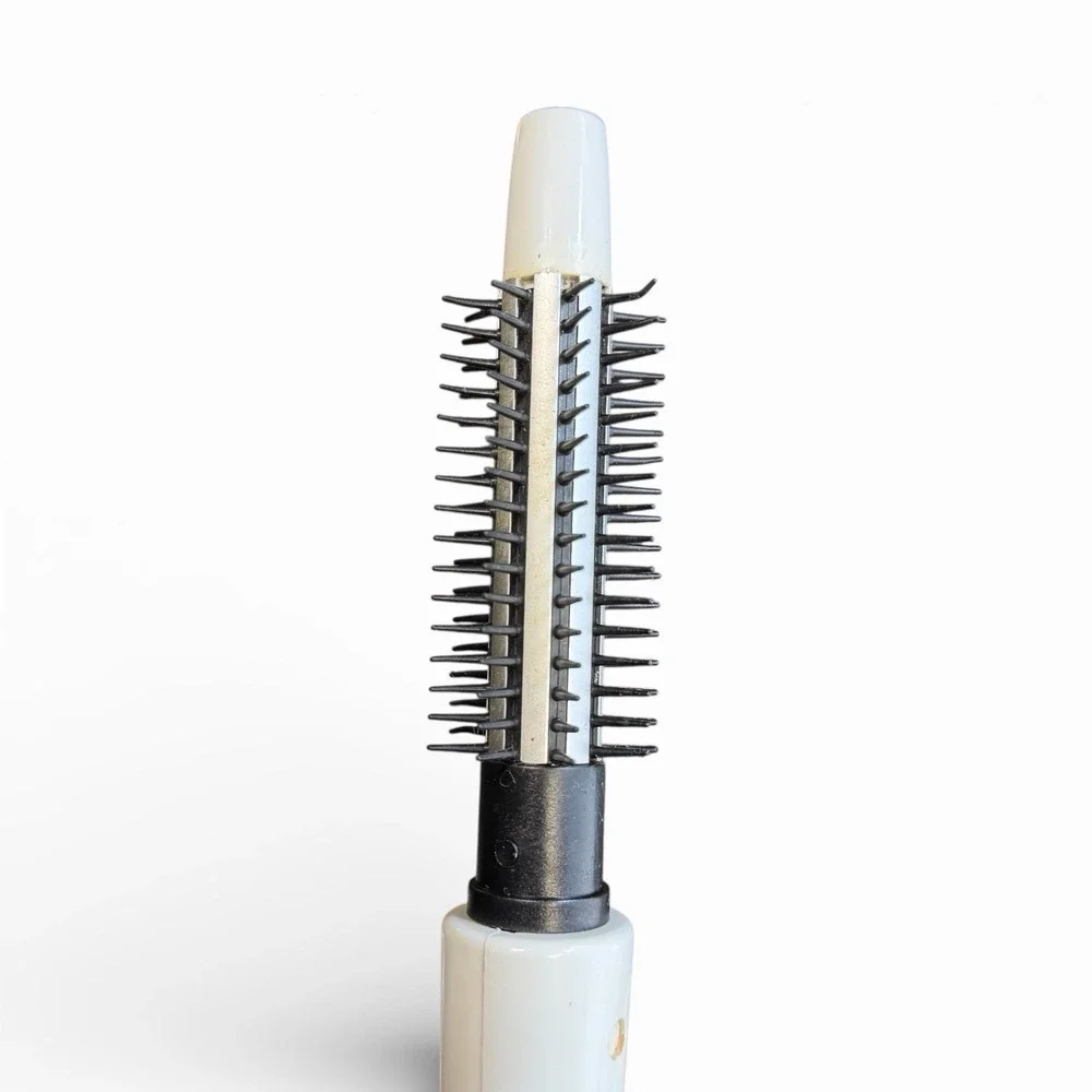 White Electric Hot Air Styling Brush for Women